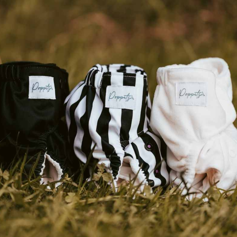 Newbie Natural Organic Cotton All-in-One Newborn Reusable Nappy – Little  Lovebum